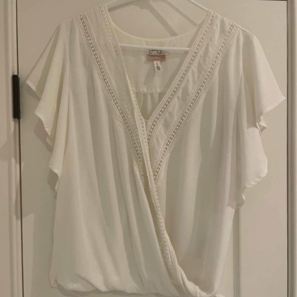 Nursing White Women's Top